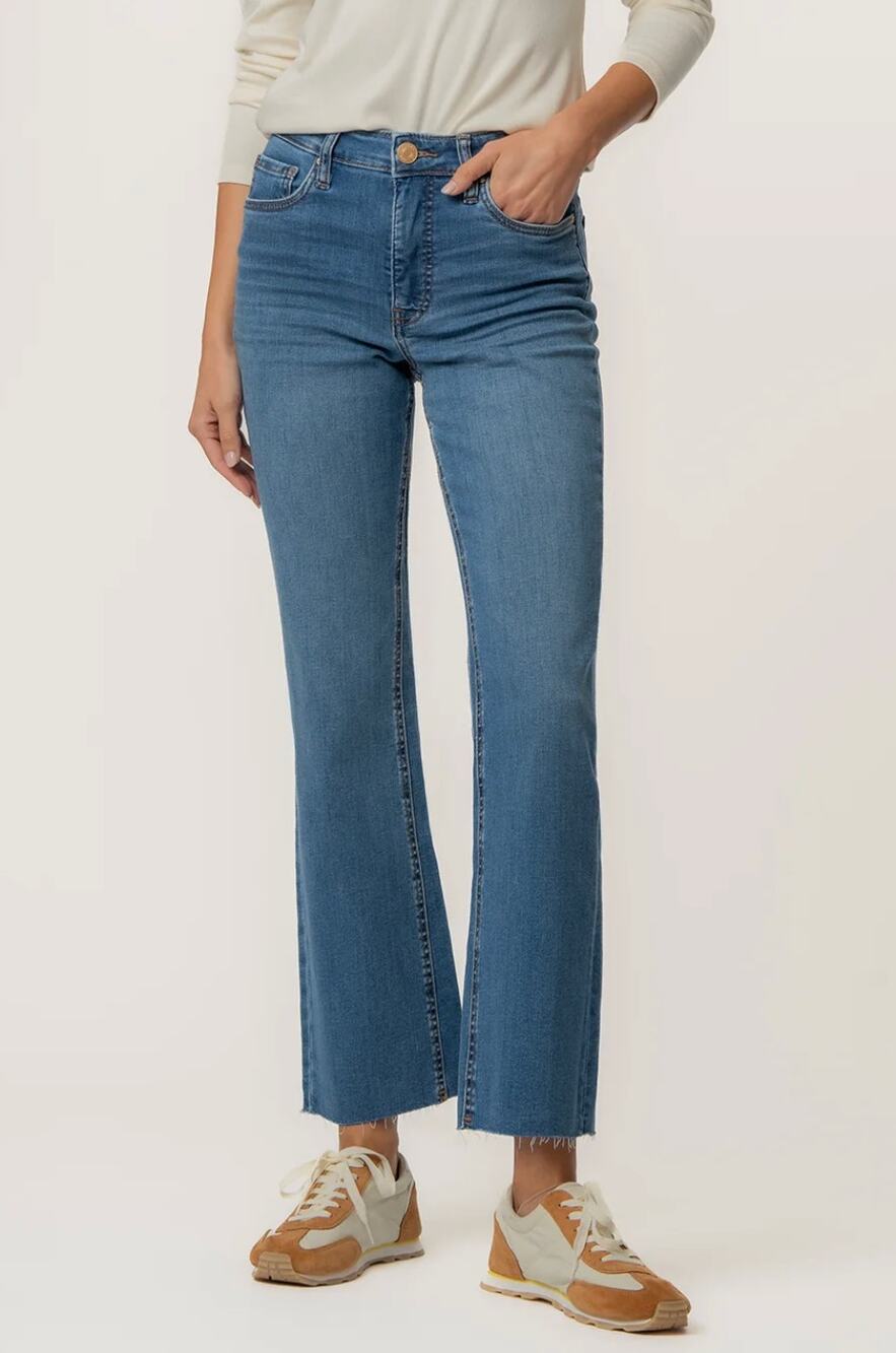 Kut From The Kloth Kelsey Ankle Flare Jeans Size 4